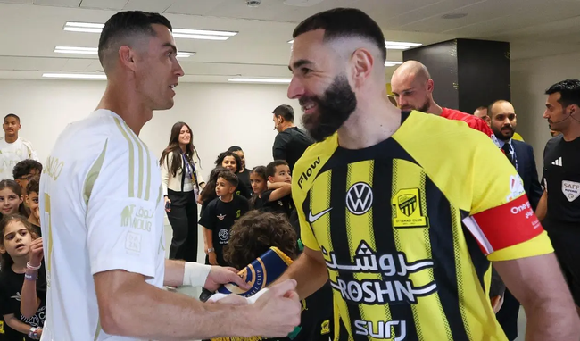 Thua Al Ittihad của Benzema, Ronaldo lại xa vời với danh hiệu - Ảnh 1.